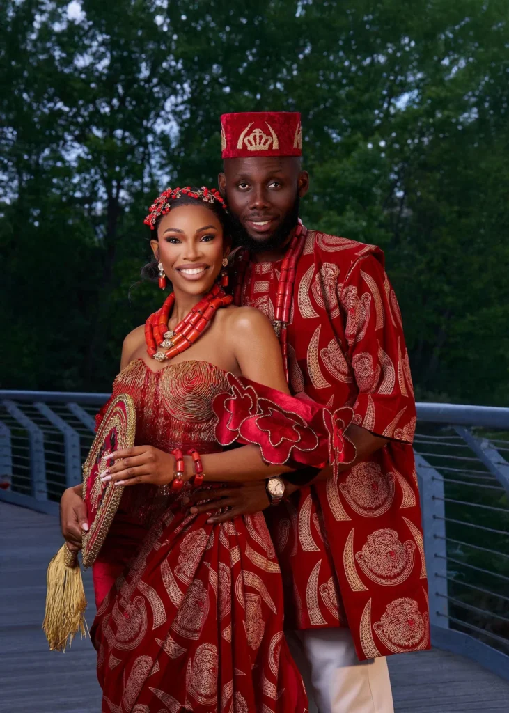 Nigerian traditional wedding photographer London capturing Yoruba ceremony